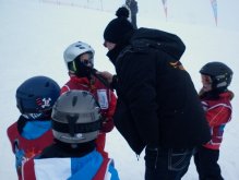 12. Februar, Kinderunterhaltung, Stubaier Gletscher